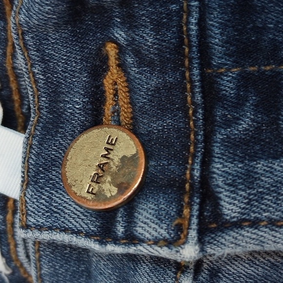 Frame Denim Womens Jeans Sz 26 Le High Skinny Stretch Fall Winter Boots Western - Picture 3 of 12